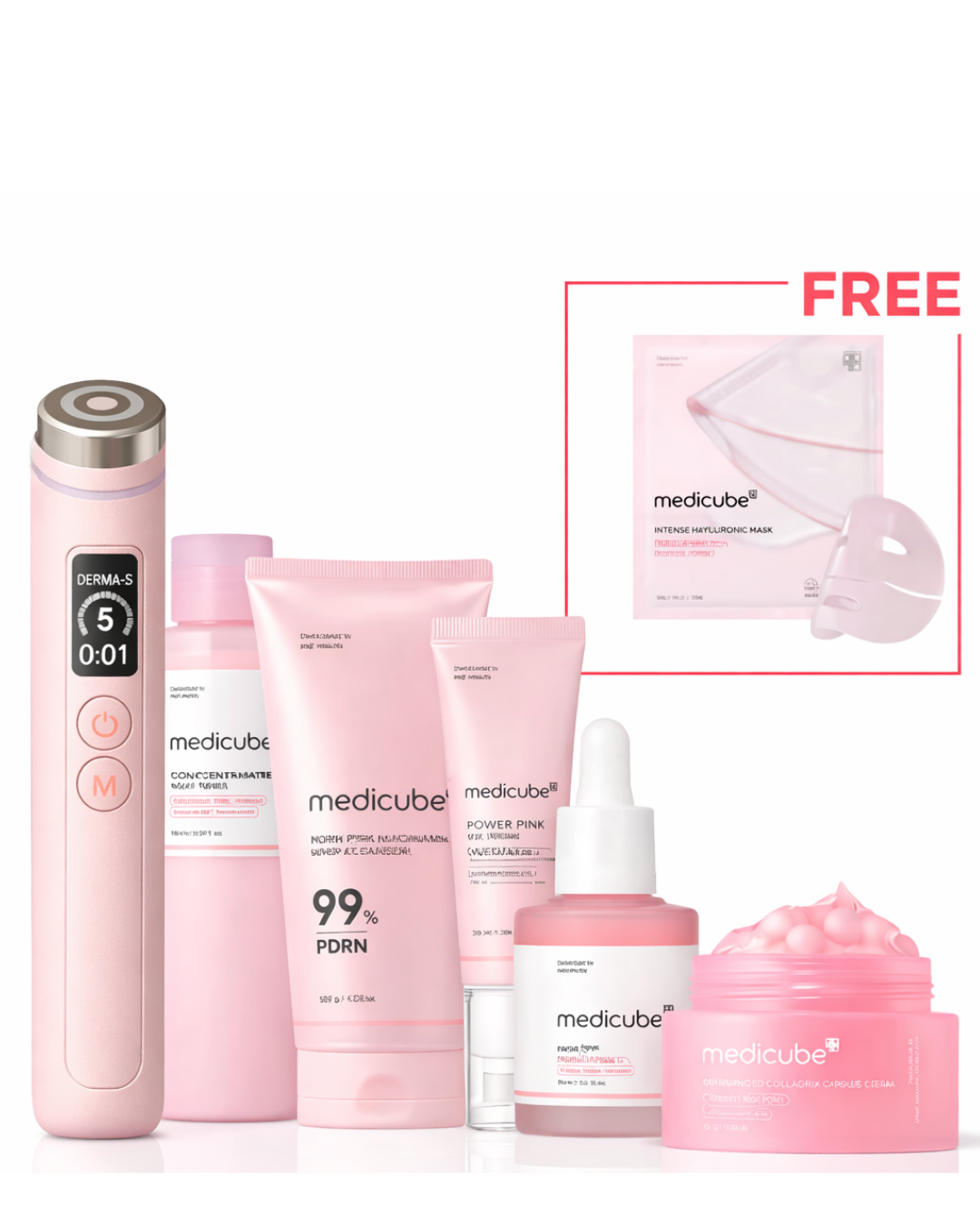 PDRN Pink Glow Home Aesthetic Full Set