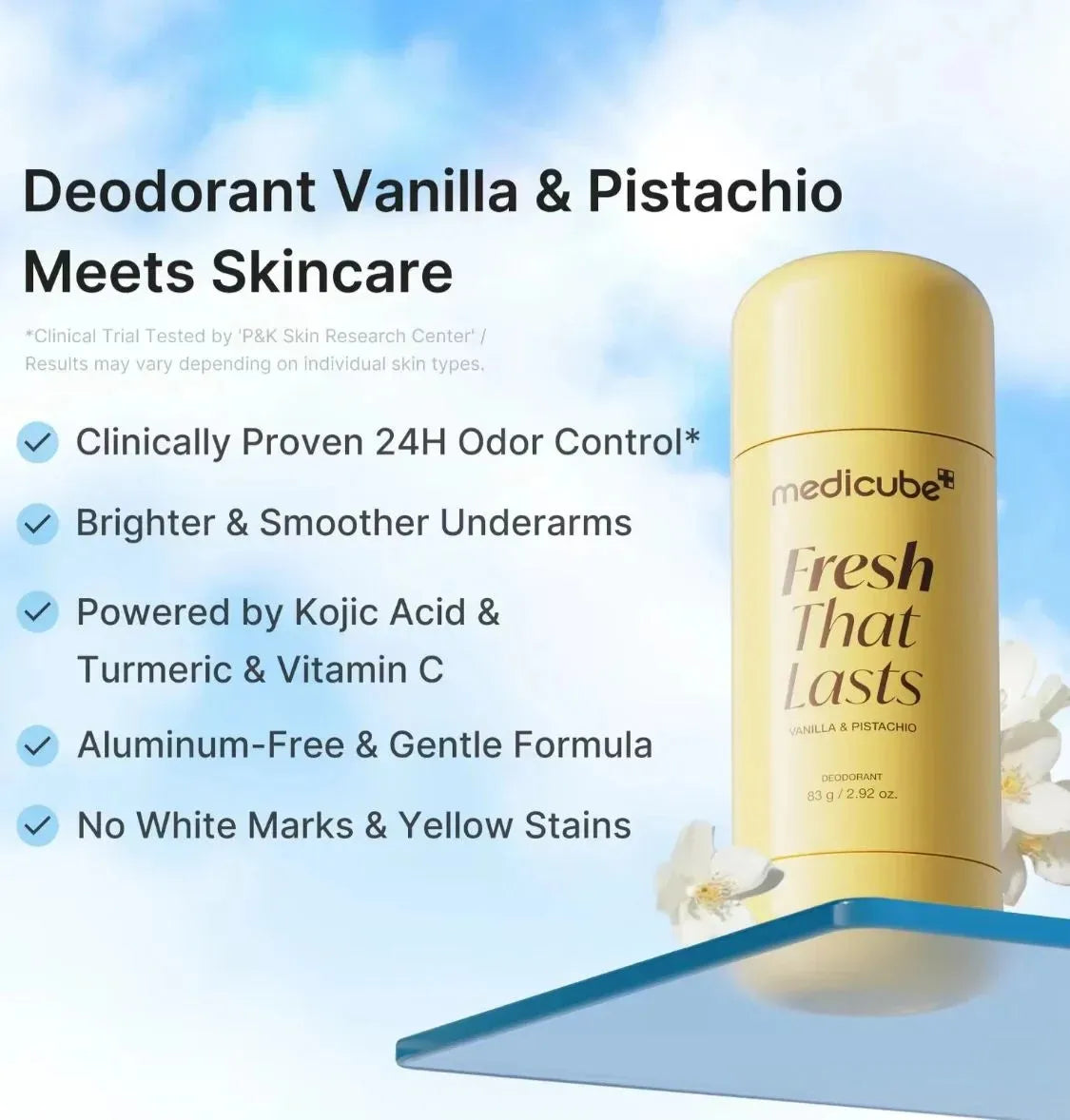 Fresh That Lasts Deodorant Vanilla & Pistachio