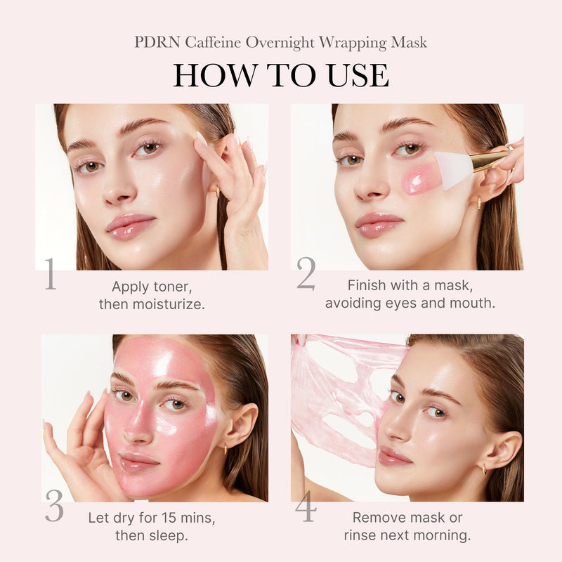 PDRN + Caffeine: The Night Shift for Your Skin